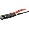 Bahco Swedish model combination pipe wrench S-type 45° 530mm max 2" Knaibles un stangas