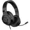 LORGAR Noah 101, Gaming headset with microphone, 3.5mm jack connection, cable length 2m, foldable design, PU leather ear pads, size: 185*195*80mm, 0.245kg, black