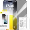 Privacy Protection Tempered Glass Baseus Diamond iPhone 15 Pro