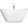 PAA vanna Amore, 1600x850 mm, balta, silkstone