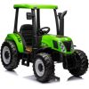 Lean Cars Battery Tractor A011 24V Green Bērnu elektriskās automašīnas
