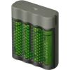 GP B53457 USB Bateriju Lādētājs 4 x AAA 2700mAh