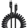 Fast Charging Cable USB-C to USB-C Baseus Fish-Eye 100W, 1m (black)