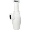 Viega izlietnes sifons, 1¼ x 40 mm, bez noteces, plastmasa, balts