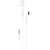 In-ear headphones, wired Foneng T34, mini jack 3.5mm, remote control (white)