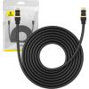 Network cable cat.8 Baseus Ethernet RJ45, 40Gbps, 8m (black)