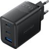 Wall charger, Vention, FERB0-EU,  2xUSB-C, USB- A, 65W/65W/30W, GaN (black)