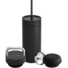 Fellow Carter thermal mug set + 3 caps matte black 473 ml