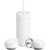 Fellow Carter thermal mug set + 3 caps white matt 473 ml