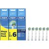 Oral-B EB20-6 Elektriskās Zobu Birstes Nomaiņas Galviņas 6gab