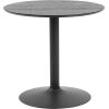 Ēdamistabas galds IBIZA D80xH75cm, melns