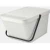 BRABANTIA aktritumu tvertne Sort &amp; Go šķirošanai, 20L, grey - 277702