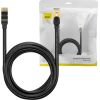Baseus Ethernet RJ45, 10Gbps, 5m network cable (black)