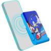 Magnetic powerbank OTL 5000 mAh, USB-C 15W, Sonic The Hedgehoh with stand (blue)