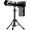 APEXEL 36X camera lens APL-36XJJ020 with tripod (black)