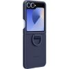 Samsung Galaxy Flip6 Silicone Case with Ring Navy