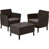 Keter Садовая мебель Salemo Balcony Set коричневая