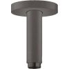 Hansgrohe dušas galvas turētājs S, 100 mm, no griestiem, brushed black chrome