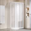 Ravak dušas stūris SKCP4, 900x900 mm, h=1950, r=500, balts/pearl