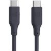 Evelatus   USB C to USB C Silicone Cable 1.2M 60W / 20V3A Grey
