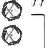 Northwave aizdares sistēma SLW XDial Knob Kit 2021 / Melna