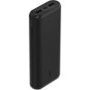 BELKIN POWERBANK 20K PD COMPCT USB-A/C 20W, BLACK