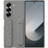 Samsung Galaxy Fold6 Standing Cover with Strap Gray