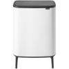Brabantia atkritumu tvertne Bo Touch Hi, 2x30l, balta Papīra - atkritumu grozi
