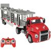 Remote-controlled truck 1:26 Double Eagle (red) (Car Transporter) E583-003