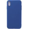 Evelatus Apple  iPhone X/Xs Nano Silicone Case Soft Touch TPU Dark Blue