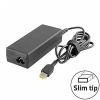 Laptop AC power adapter Qoltec Lenovo 90W | 20V | 4.5A | Slim tip