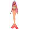 Lalka Barbie Mattel Syrenka Lalka Pomarańczowy ogon HRR05