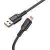KAKUSIGA KSC-805 USB-A -> Lightning uzlādes kabelis 15W | 2,4A | 100 cm melns