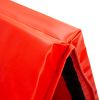 Gymnastic folding mattress red HMS Premium MGS01