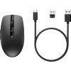 HP 715 Wireless Bluetooth Mouse - Multi-Device, Programmable, 4-way Scrolling, Rechargeable – Black / 6E6F0AA#ABB