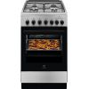 Electrolux LKK560010X 600.sērijas gāzes plīts Melna 50cm