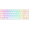 Mechanical keyboard Royal Kludge RK61 RGB, brown switch (white)
