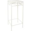 Подставка для цветов SANDY 28x28xH70см, античный белый
