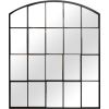 Spogulis SIMONE 76x91cm, melns