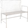 Sols JASMINE 103x50xH93cm, antīks balts metāls