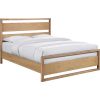 Кровать OZZO 160х200см, светлое дерево