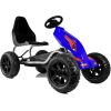 Lean Cars Pedal Gokart B012 Inflatable Wheels Blue