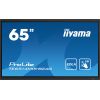 Monitor iiyama iiyama PROLITE TE6514MIS-B2AG Płaski panel Digital Signage 165,1 cm (65") LCD Wi-Fi 435 cd/m 4K Ultra HD Czarny Ekran dotykowy Procesor wbudowany Android 24/7