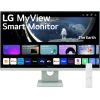 Monitor LG LG MT IPS LED 27" 27SR50F - IPS panel, SMART, 1920x1080, 2xHDMI, 2x USB, repro, webOS, nazelenala barva