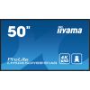 Monitor iiyama iiyama LH5065UHSB-B1AG signage display Płaski panel Digital Signage 125,7 cm (49.5") LCD Wi-Fi 800 cd/m² 4K Ultra HD Czarny Procesor wbudowany Android 11 24/7