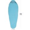 Sea To Summit guļammaisa iekšpalags Breeze Sleeping Bag Liner Mummy w/ Drawcord Compact