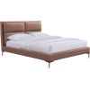 Gulta LENA ar matraci HARMONY DUO 160x200cm, brūna