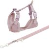 Trixie Miękkie szelki dla szczeniąt ze smyczą Junior, 26–34 cm/10 mm, 2.00 m, liliowe