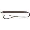 Trixie Smycz Rustic z grubej skóry, L–XL: 1.00 m/25 mm, ciemnobrązowa