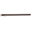 Trixie Obroża Rustic z grubej skóry, L: 48–56 cm/30 mm, ciemnobrązowa